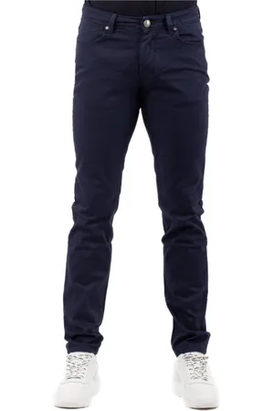 RE-HASH Homme, Pantalons, Bleu, Taille: W35 Pantalon Denim Vintage