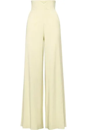 MVP Wardrobe Femme, Pantalons, Jaune, Taille: 38 FR Elizabeth Pants