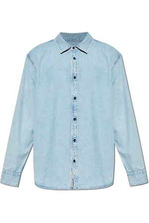 RAG&BONE Homme, Chemises, Bleu, Taille: S Chemise en denim