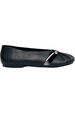 ALOHAS Femme, Chaussures, Noir, Taille: 38 EU Ballarines noires en cuir