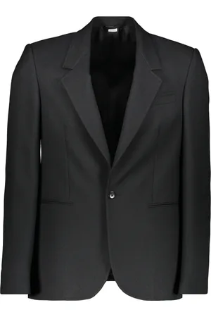 Random Identities Homme, Vestes, Noir, Taille: S Veste à col à revers avec poches