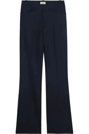 Zadig & Voltaire Femme, Pantalons, Bleu, Taille: 36 FR Pantalon Marine Pistol