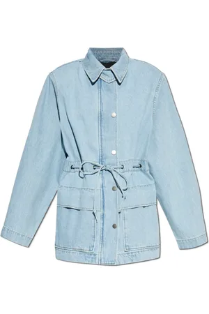 ROTATE Femme, Vestes, Bleu, Taille: 40 FR Veste en jean