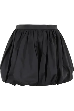 Andamane Femme, Jupes, Noir, Taille: 34 FR Jupe Puffball en Coton Noir