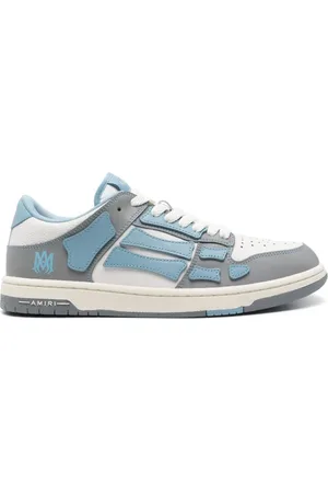 AMIRI Homme, Chaussures, Multicolore, Taille: 41 EU Baskets Bas en Blanc et Gris