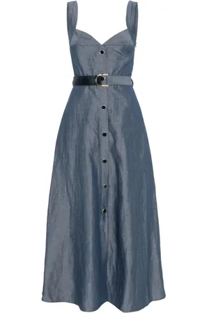 Liu Jo Femme, Robes, Bleu, Taille: 36 FR Robes Bleues avec Fermeture Latérale