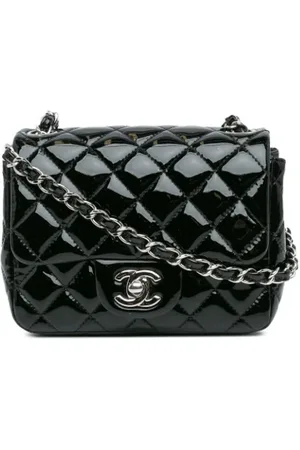 CHANEL Femme, Pre-owned, Noir, Taille: ONE Size Pre-owned Cuir sacs-bandouliere