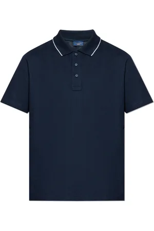 Paul & Shark Homme, Tops, Bleu, Taille: S Polo avec écusson logo