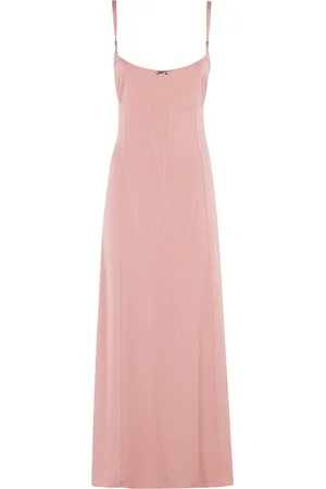 Paco rabanne Femme, Robes, Rose, Taille: 36 FR Robe Blush avec Métallique
