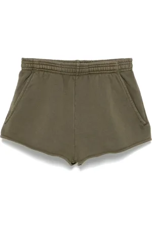 Entire Studios Femme, Shorts, Vert, Taille: 40 FR Military Micro Shorts