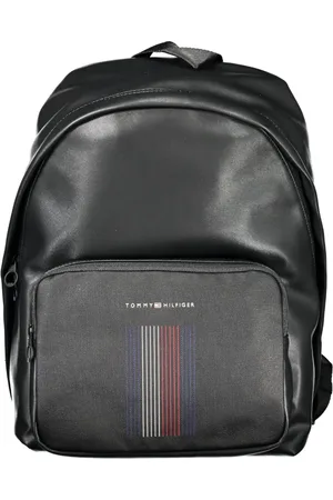 Tommy Hilfiger Homme, Sacs, Noir, Taille: ONE Size Sac à dos avec compartiment pour ordinateur portable