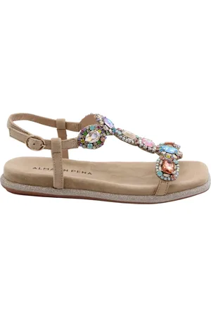 Alma en Pena Femme, Chaussures, Multicolore, Taille: 36 EU Sandales Élégantes Collection Paluzza