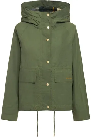 Barbour Femme, Vestes, Vert, Taille: 38 FR Collection de Manteaux Élégants