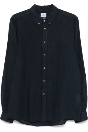 Paul Smith Homme, Chemises, Bleu, Taille: S Chemise Classique en Lin Bleu