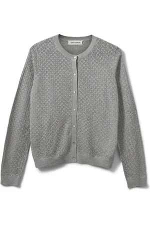 Sofie Schnoor Femme, Pulls, Gris, Taille: 36 FR Gilet à Motifs Gris Chiné