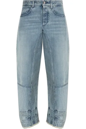 Jil Sander Femme, Jeans, Bleu, Taille: 38 FR Jean avec logo