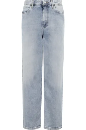 DEPARTMENT FIVE Femme, Jeans, Bleu, Taille: W25 Jean Carotte Bleu Zip