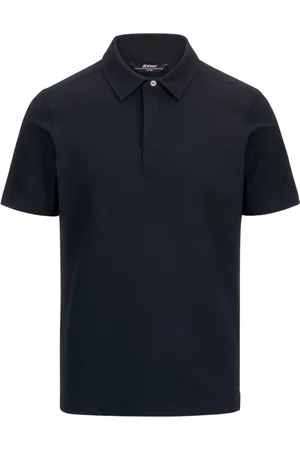K-Way Homme, Tops, Bleu, Taille: M Polo en coton glacé