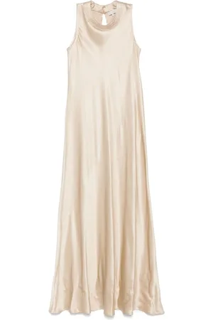 ANTONELLI Femme, Robes, , Taille: 38 FR Robe à Col Rond avec Détails Pailletés