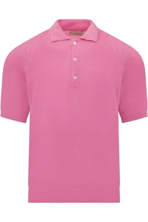 LANEUS Homme, Tops, Rose, Taille: S Collection de Polos Classiques