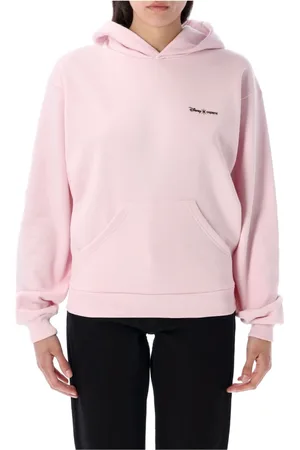 COPERNI Femme, Sweatshirts et sweats à capuche, Rose, Taille: 42 FR Tricot Rose à Capuche Couronne