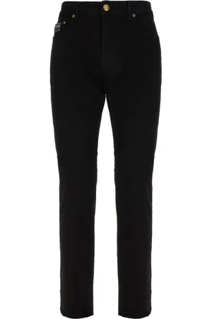 VERSACE Homme, Jeans, Noir, Taille: W36 Jeans en denim classique pour un usage quotidien
