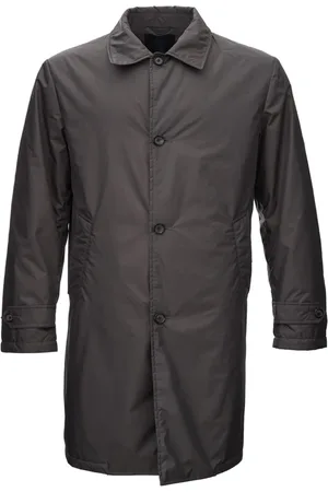 add Homme, Manteaux, Gris, Taille: L Trench-Coat Imperméable Matelassé