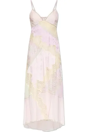 LOVESHACKFANCY Femme, Robes, Rose, Taille: 38 FR Robe Bancila