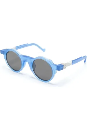 Vava Eyewear Unisex, Accessoires, Bleu, Taille: 45 MM Bl0002 Crystal Matt Lunettes de soleil