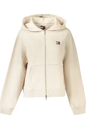 Tommy Hilfiger Femme, Sweatshirts et sweats à capuche, , Taille: 40 FR Pull en Coton pour Femme avec Capuche