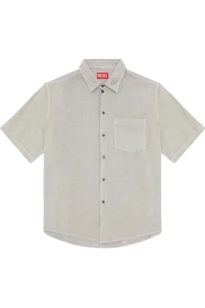 Diesel Homme, Chemises, Gris, Taille: M Chemises Élégantes pour Hommes et Femmes