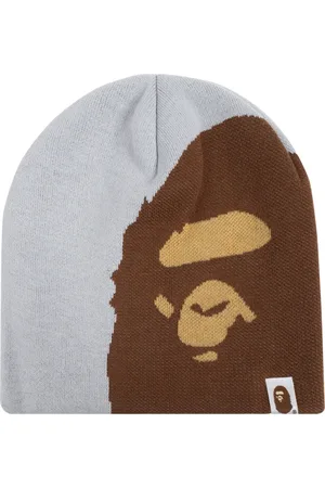 A Bathing Ape Homme, Accessoires, Gris, Taille: ONE Size Casquette avec logo