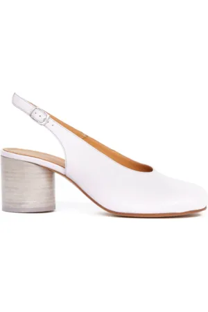 Maison Margiela Femme, Chaussures, Violet, Taille: 38 1/2 EU Sandales Slingback Lilas