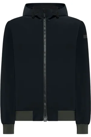 RRD Homme, Vestes, Bleu, Taille: M Veste à Capuche Bleue Style Wilson
