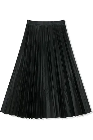 JUNYA WATANABE Femme, Jupes, Noir, Taille: 38 FR Jupe Plissée en Organdi Noir