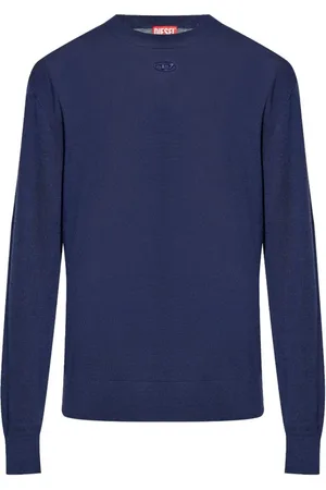 Diesel Homme, Pulls, Bleu, Taille: S Collection de Tricots Élégants pour Hommes et Femmes