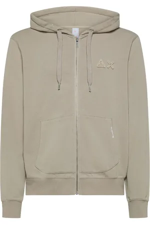 sun68 Homme, Sweatshirts et sweats à capuche, , Taille: XL Vintage Broken Fleece Sweat à capuche Zip