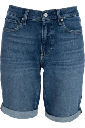 Calvin Klein Homme, Shorts, Bleu, Taille: W30 Chaussures Bermuda pour Tenues Élégantes