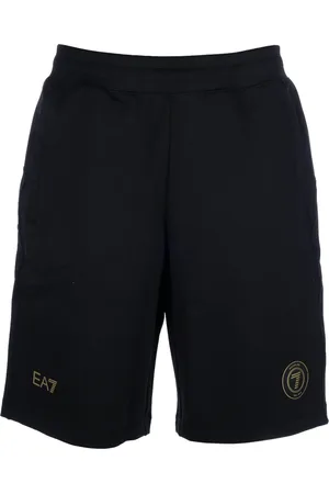 EA7 Homme, Shorts, Noir, Taille: XL Chaussures Bermuda pour Tenues Élégantes