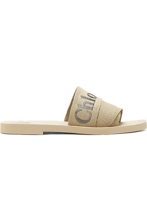 Chloé Femme, Chaussures, Brun, Taille: 35 EU Sandales Marron pour Femmes Design Élégant