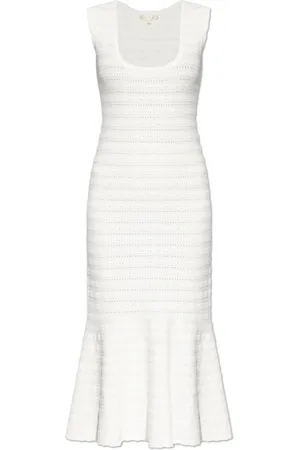 LOVESHACKFANCY Femme, Robes, Blanc, Taille: 42 FR Robe Leigh