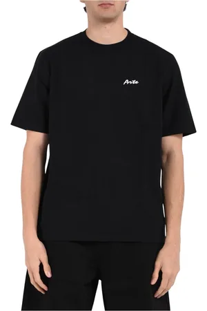 Arte Antwerp Homme, Tops, Noir, Taille: XL T-shirt avec impression Elements