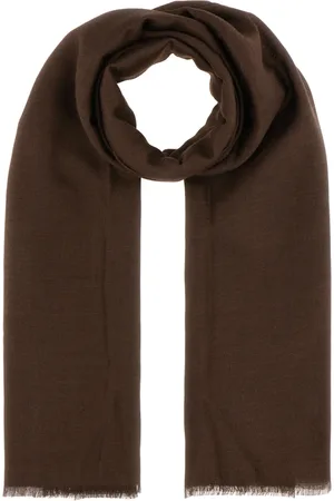 Max Mara Femme, Accessoires, Brun, Taille: ONE Size Écharpes et Châles Élégants