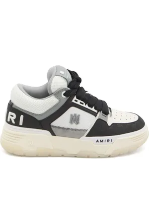 AMIRI Homme, Chaussures, Multicolore, Taille: 45 EU Baskets MA1 Noir Blanc Gris