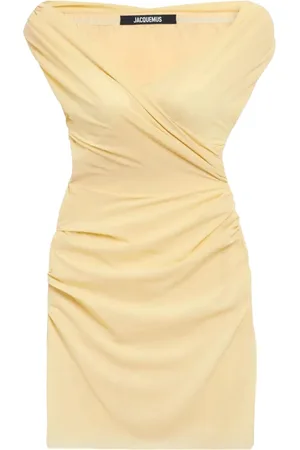 Jacquemus Femme, Robes, Jaune, Taille: 38 FR Robe Élégante pour Femmes pour Diverses Occasions