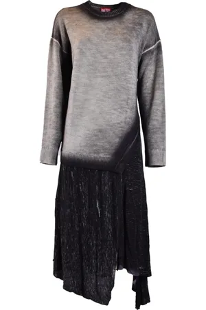 Diesel Femme, Robes, Gris, Taille: 36 FR Robes élégantes pour toutes les occasions