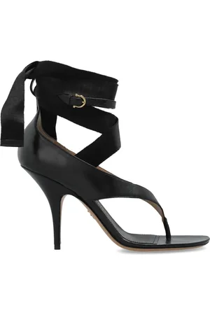 Salvatore Ferragamo Femme, Chaussures, Noir, Taille: 38 EU Sandales à talons Leliu