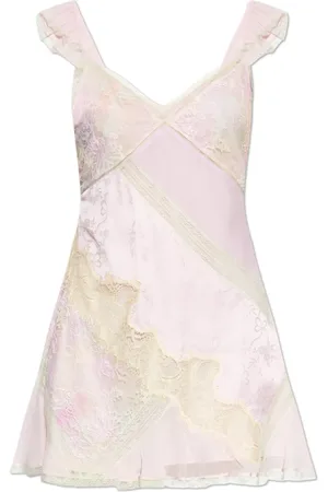 LOVESHACKFANCY Femme, Robes, Rose, Taille: 36 FR Robe Sylva