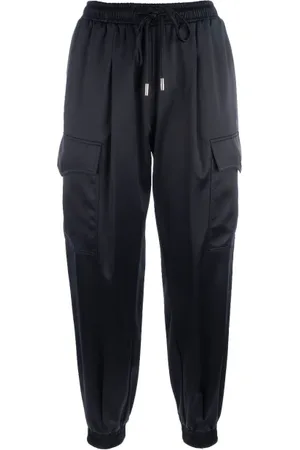 ERMANNO SCERVINO Femme, Pantalons, Noir, Taille: 42 FR Pantalons Élégants pour Hommes et Femmes