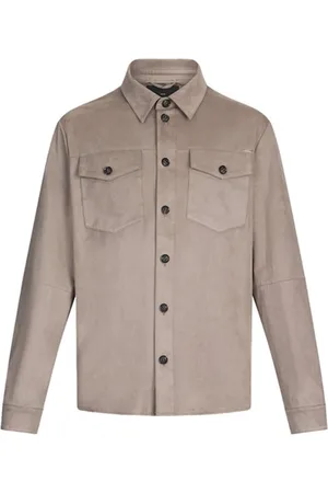 Liu Jo Homme, Chemises, Gris, Taille: L Veste en simili cuir